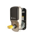 LiftMaster Yale Smart Keypad Lever Satin Nickel (Includes 821LMC) - LMLEVPACK-SN
