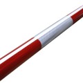 LiftMaster 12 ft. Aluminum Gate Boom Arm Red And White Reflective DOT Stripes Arm - MA024RDOT (Accessories)