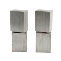 LiftMaster Elite Block Power Hinge - Flat Mount, Aluminum (Pair) - POWERHINGE3