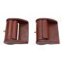 LiftMaster GORILLA Heavy-Duty Hinge for Gate Opener Systems - Prime Coated, Flat Mount, Both Sides (Pair) - 2060P