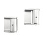 LiftMaster GORILLA Heavy-Duty Hinge for Gate Opener Systems - Zinc Plated, Flat Mount, Both Sides (Pair) - 2060Z