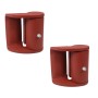 LiftMaster GORILLA Heavy-Duty Hinge for Gate Opener Systems - Prime Coated, Round to Gate, Round to Post (Pair) - 2064P