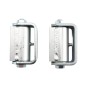 LiftMaster GUARDIAN Standard Hinge for Gate Opener Systems - Zinc Plated, Flat Mount, Both Sides (Pair) - 2100Z