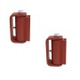 LiftMaster GUARDIAN Standard Hinge - Prime Coated, Flat to Gate, Round to Post (Pair) - 2115P