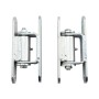 LiftMaster GUARDIAN Adjustable Hinge for Gate Opener Systems - Zinc Plated, Bolt to Gate, Bolt to Post (Pair) - 3150Z