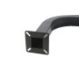 LiftMaster 72" Heavy-Duty Black Steel Gooseneck Pedestal - (In Ground Mount) - 50-PED72