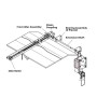 LiftMaster AUX Trolley Modification for JDC/JHDC Commercial Door Jackshaft Hoist 700 Series Openers (700 lbss, 14 ft.) - 7AUXTROLLEY14