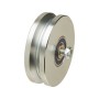 LiftMaster 6" Power Wheel Heat Treated With Silver-Zinc Finish for Gate Opener Systems (Single) - HT5000V