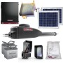 LiftMaster LA400 Single Arm Swing Gate Opener Package, Metal Control Box, With 20W Solar Kit, Photo Eye - LA400XL20W