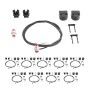 LiftMaster Small Profile Ends Kit for Gate Opener Systems (10 pairs) - S50E